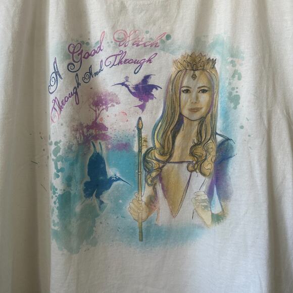 Disney Plus Size XL Good Witch T-Shirt Glinda Wizard of Oz - Picture 2 of 4